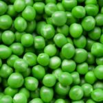 Fresh green peas